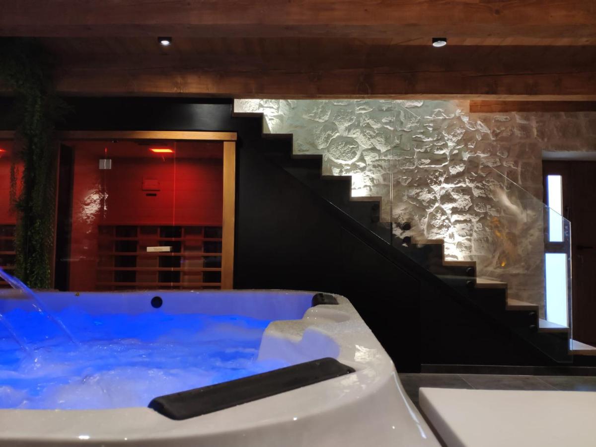 Stepenice između spa zone i dnevnog boravka